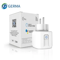 germa eu16a wifi smart plug socket outlet monitor timing function tuya smart life app work with alexa google home voice control