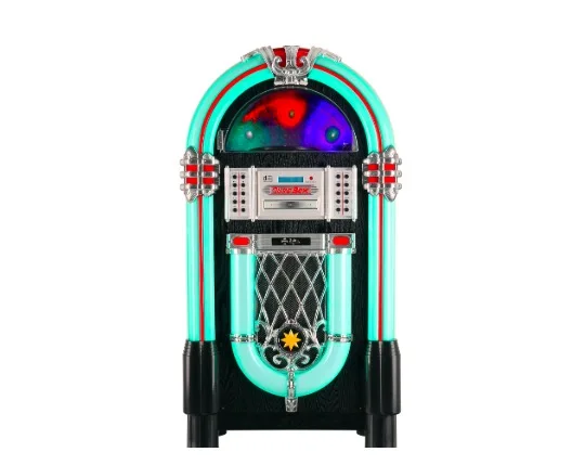 

2022 Hot Selling Vinyl Turntable CD Player BT Digital Retro Jukebox Home Bar Use Audio speaker