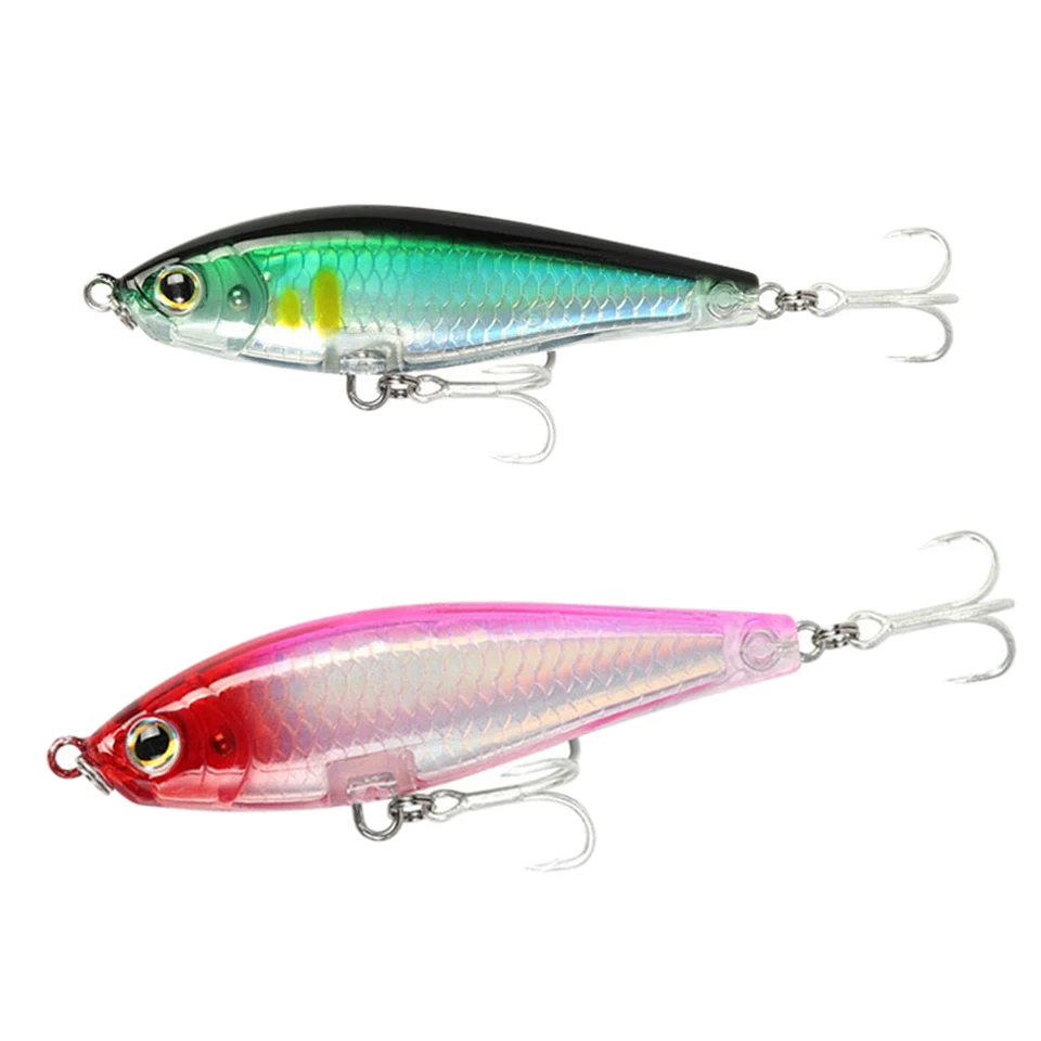 Heavy Rod Fishing Bait Hard Plastic Bait Swinging Device Sinking Gravity Saline Lipless Minnow Pesca