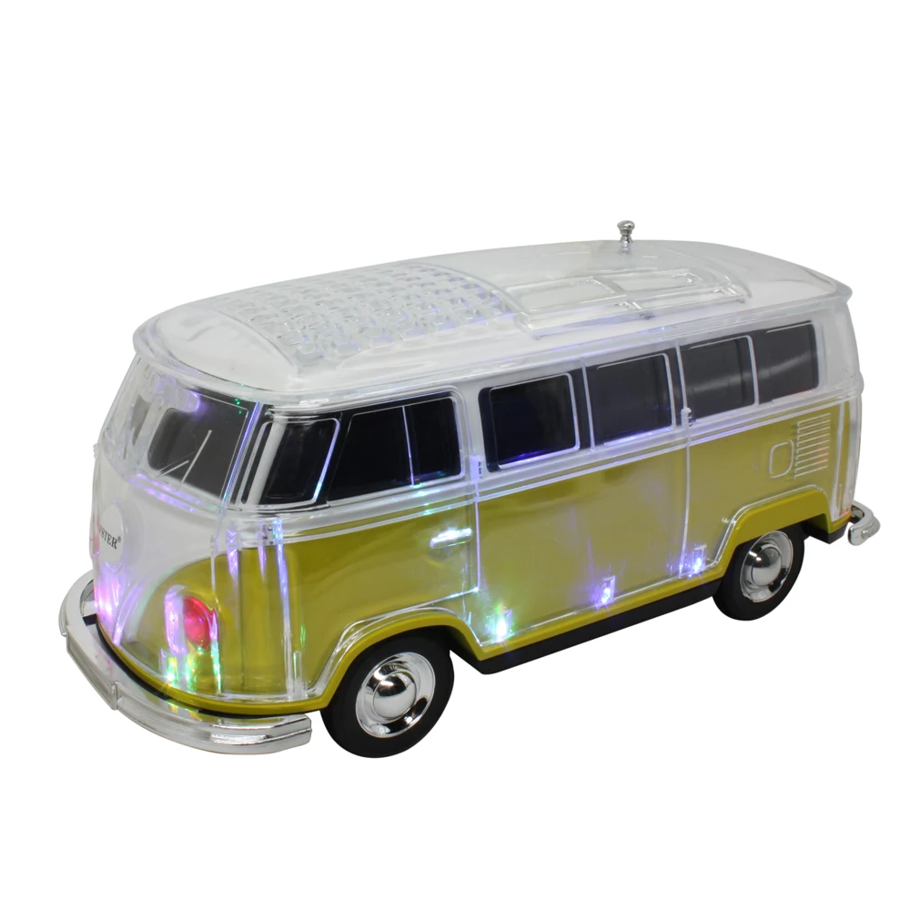 

Mini Novelty Wireless Speakers,Portable Car Model Bluetooth Speakers With FM Radio/TF/USB/AUX/Selfie Functions