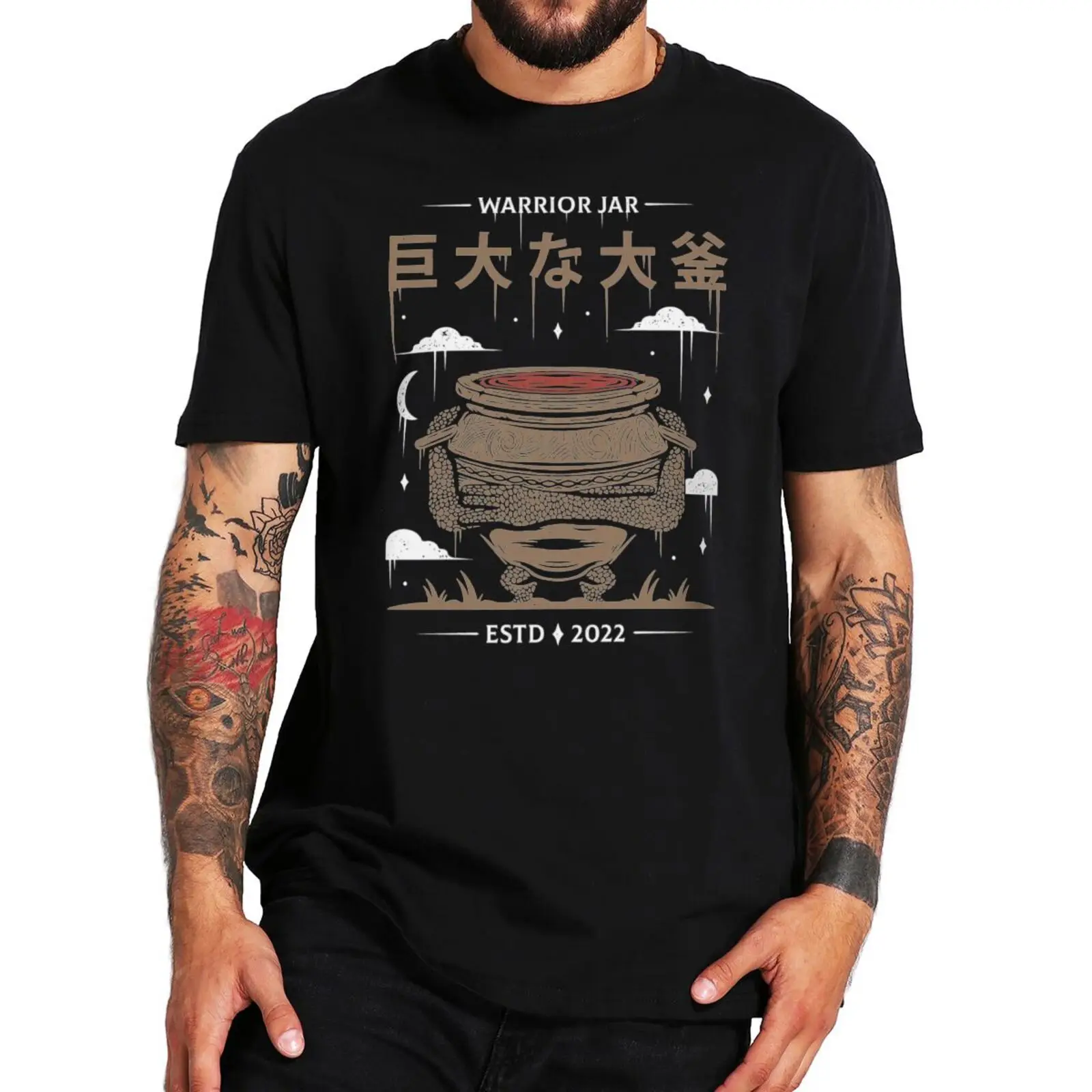 

Warrior Jar T Shirt Japanese Aesthetic 2022 Trending Tshirts Action Adventure Video Game Essential Tee Tops 100% Cotton EU Size