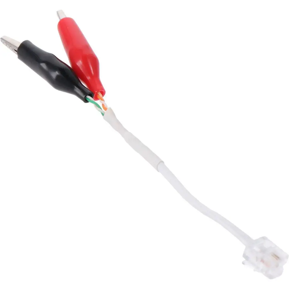 Пластиковые Сменные кабели Новые Вилки RJ11 / RJ12 RJ45 с зажимами типа крокодил