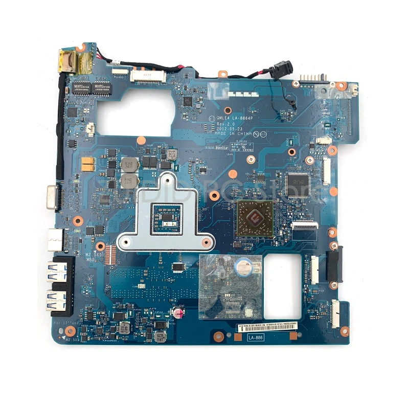ZUIDID для Samsung NP365 NP365E5C NP355V5C Материнская плата ноутбука QMLE4 LA-8864P BA59-03399A BA59-03565A