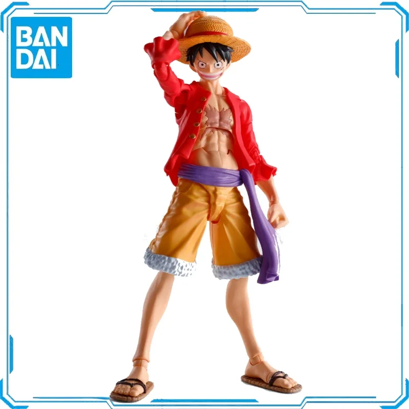 В наличии оригинальная SHF Bandai One Piece Luffy Zoro Nami Sanji Law Eustass Kid Action Figure Анимационная