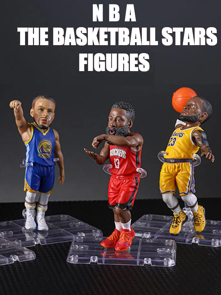 

Фигурка баскетбольного игрока NBAed, фигурка суперзвезды Джеймс Карри Харден Томсон, кукла, подарок для парня, забавная кукла Карри игрушка