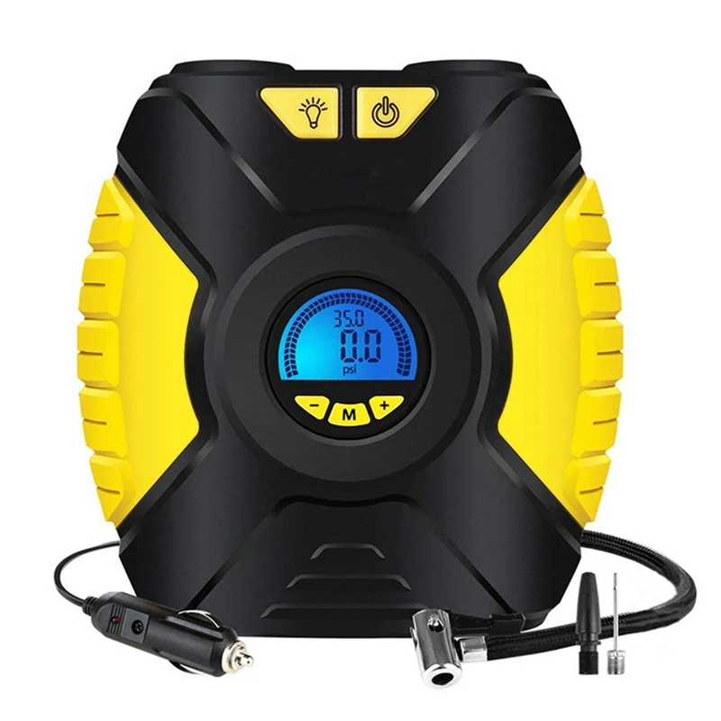 

NEW-Digital Car Tire Inflator Portable Air Compressor for Car Tire Pump Automatic 12V Electric Car Air Pump for Car Tires