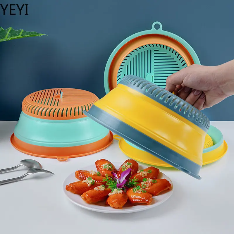 

Specialty Tools Food Covers Fruit and Vegetable Dust Prevention Microwave Food Cover Kitchen Accessories Useful Gadgets Utensils