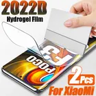 Гидрогелевая пленка для Xiaomi Poco X3 M3 F2 Pro Poco X3 NFC F3 F1 GT Pro с полным покрытием, 2 шт., защитная пленка для экрана, не стекло защитная для экрана пленка гидрогель стакан Аксессуары мобильных телефонов