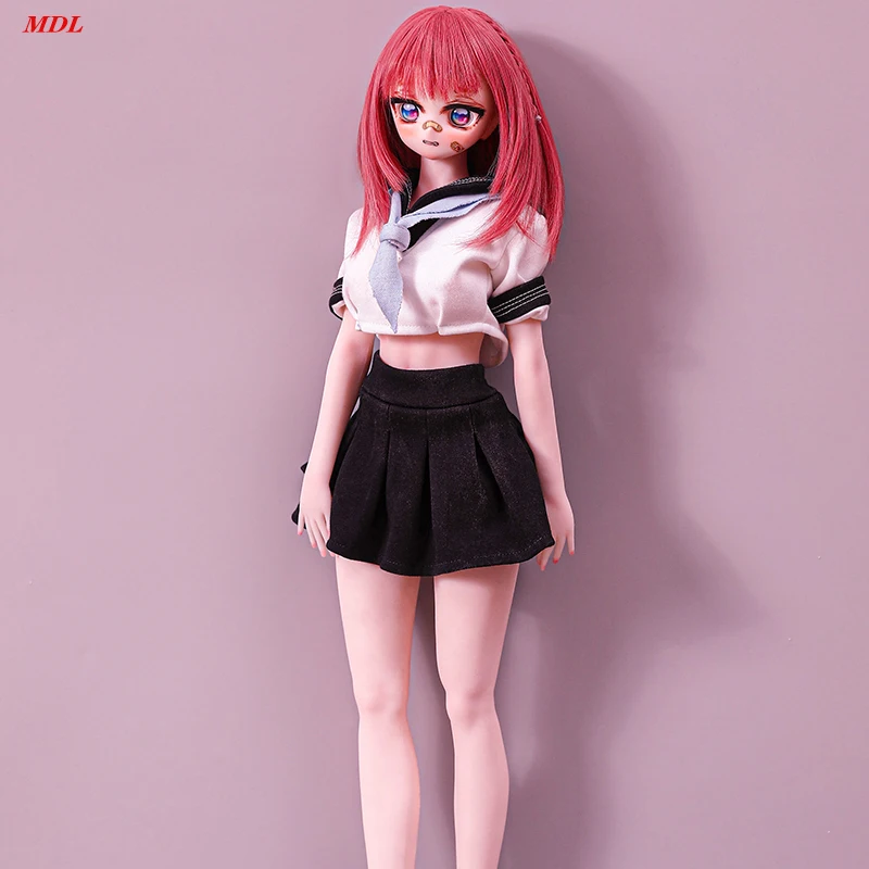 MDL 60 см гуманоидная кукла силиконовая аниме веер волосы мультфильм анимационная