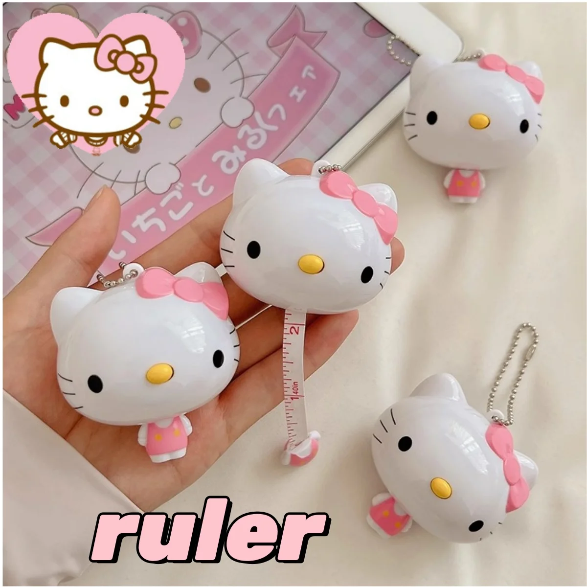 Hello Kitty милая рулетка мини-рулетка автоматическая выдвижная студенческая