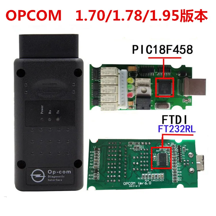 

Флэш-накопитель для Opel hardware v1.99, новая версия 120309A PIC18F458