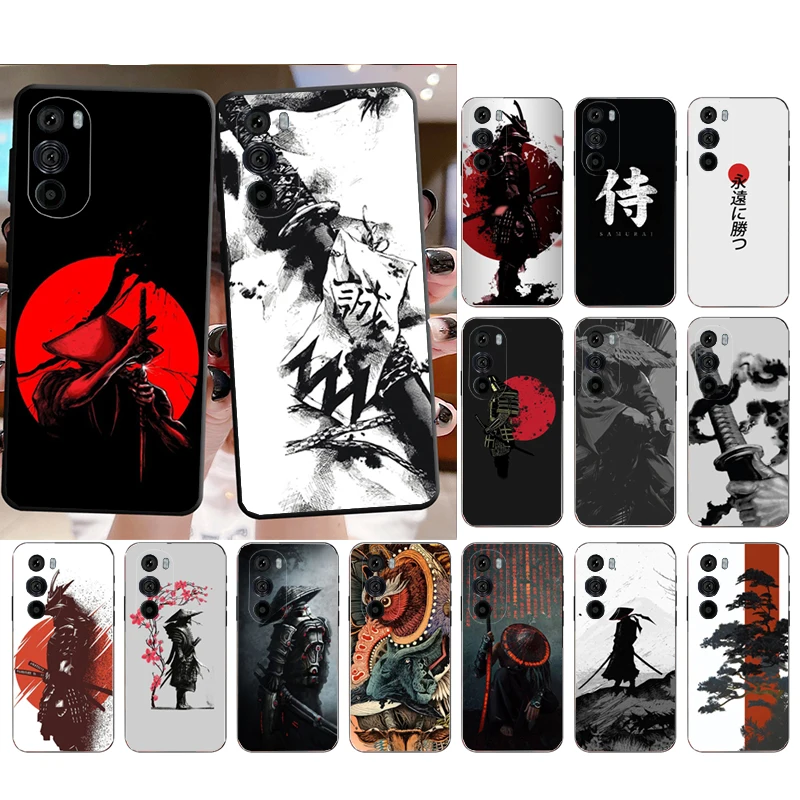 

Phone Case for Moto E22i E22 E32 E40 E20 E7Power E7 E6 Plus Edge X30 20 Lite 20Pro 30 Neo Ultra Fusion Japanese samurai style