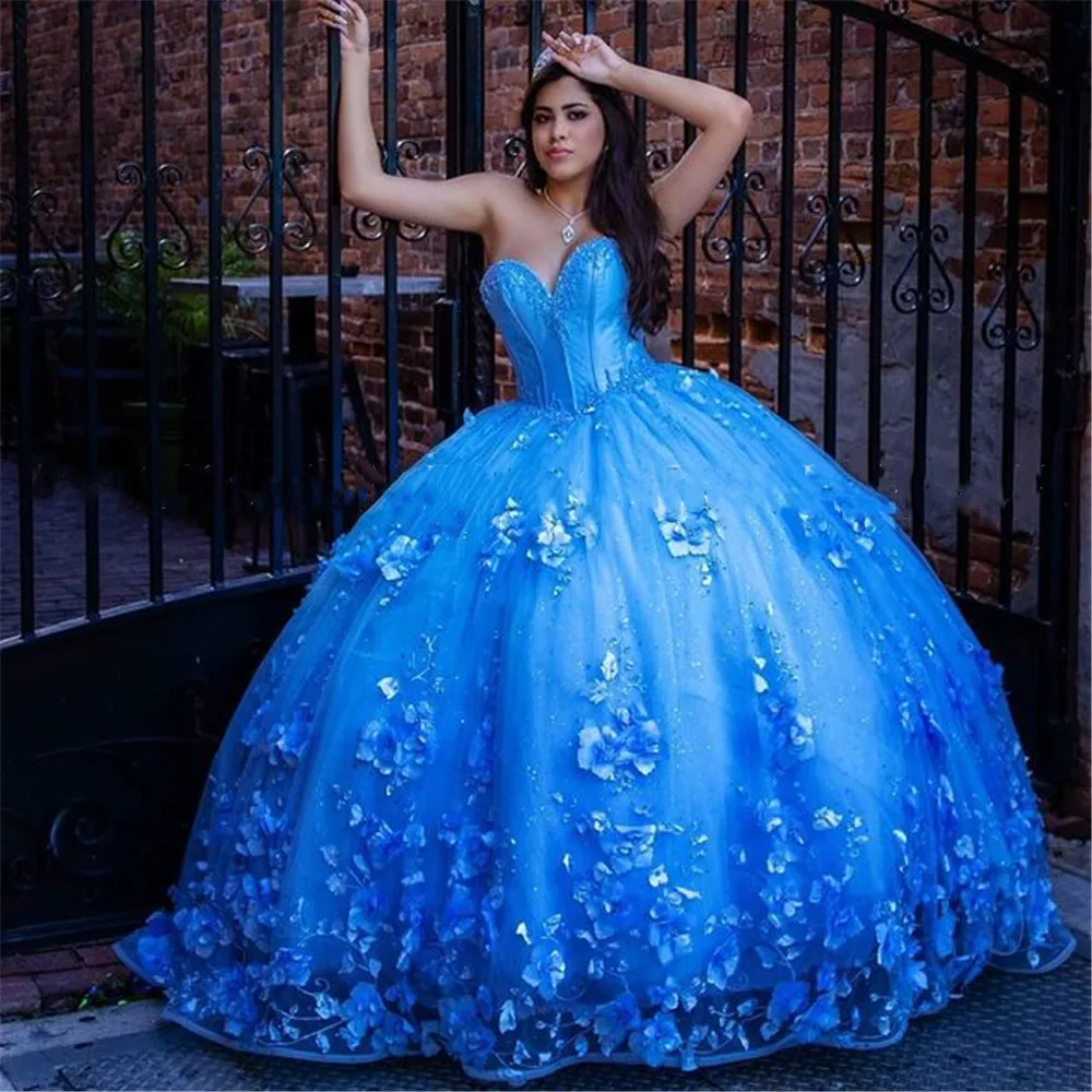

2022 изумрудно-зеленое бальное платье принцессы, платье для Quinceanera с открытыми плечами, Тюлевое вечернее милое платье для выпускного вечера, 16...
