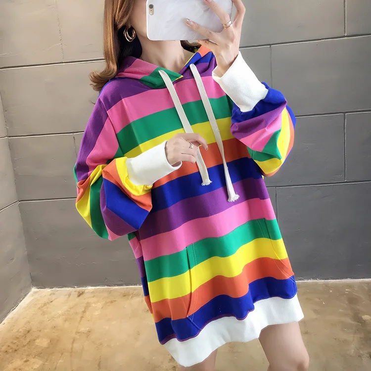 

Hoodie Planet Print Solid Loose Women's Fall Sweatshirt Women black