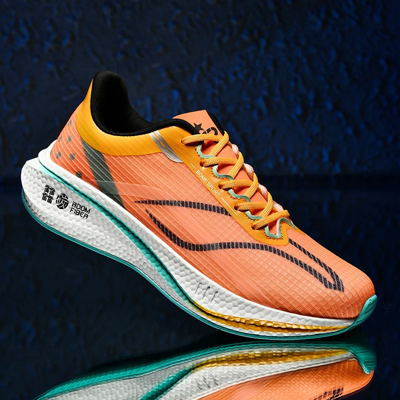 Men sneaker Lightweight Cushioning Outdoor Road Running Shoes Sport Shoes Elastic Women Walking Tenis Masculino Zapatilla Hombre