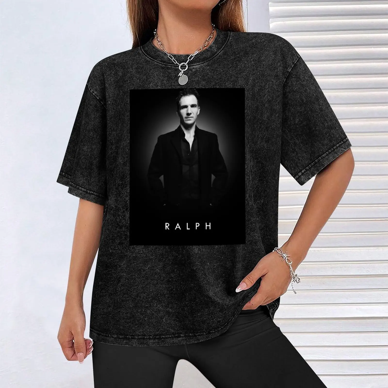 Футболка Ralph Fiennes аниме персонализированная футболка большого размера мужская
