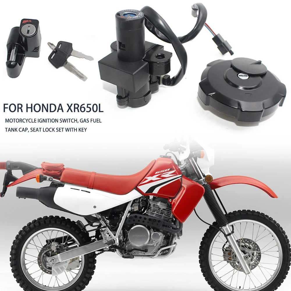Мотоциклетный переключатель зажигания ключ для замка сиденья набор крышек