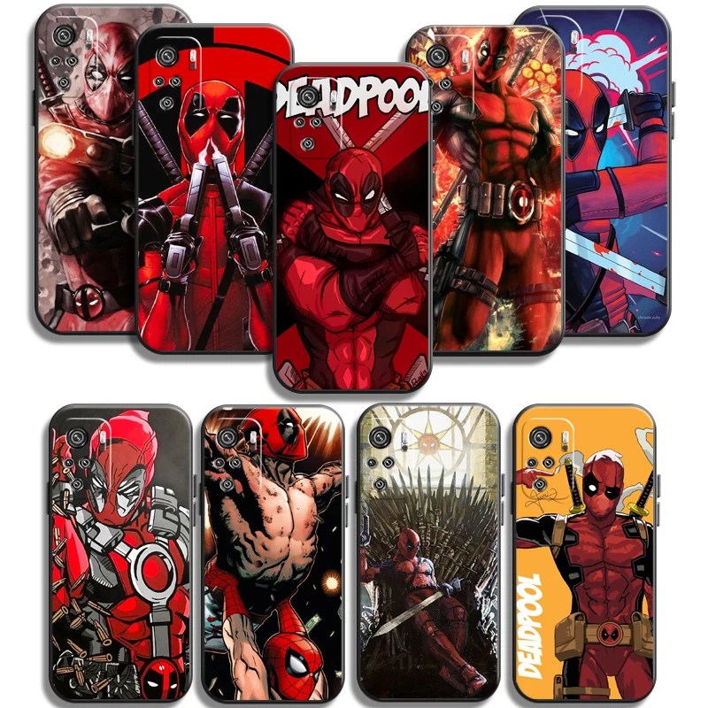 

Marvel Wade Winston Wilson Phone Cases For Xiaomi Redmi POCO X3 GT X3 Pro M3 POCO M3 Pro X3 NFC X3 Mi 11 Mi 11 Lite Funda Coque