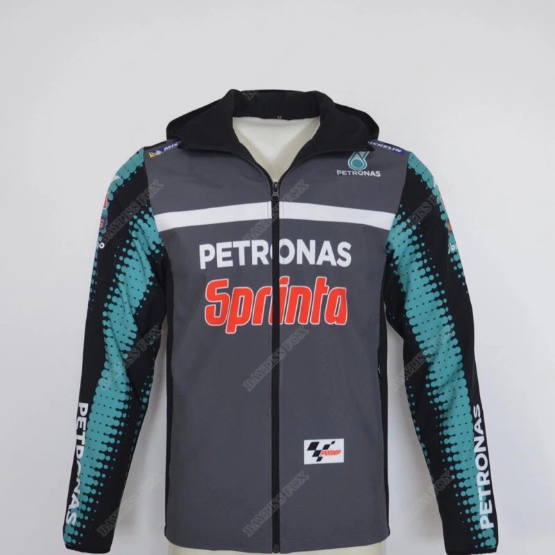 

Ветрозащитная флисовая куртка на молнии для Yamaha Gp PETRONAS