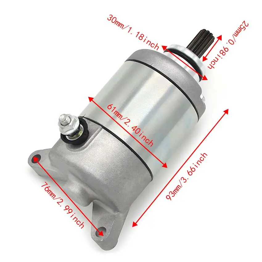 

Motorcycle Electric Starter Motor For YAMAHA YFZ450 YFZ450R 5D3 Version YFZ450X Special Edition 5TG-81800-00 5TG-81890-00 Motos