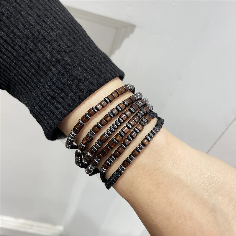 Браслет с кодом Морзе &quotЯ люблю тебя&quot деревянный регулируемый