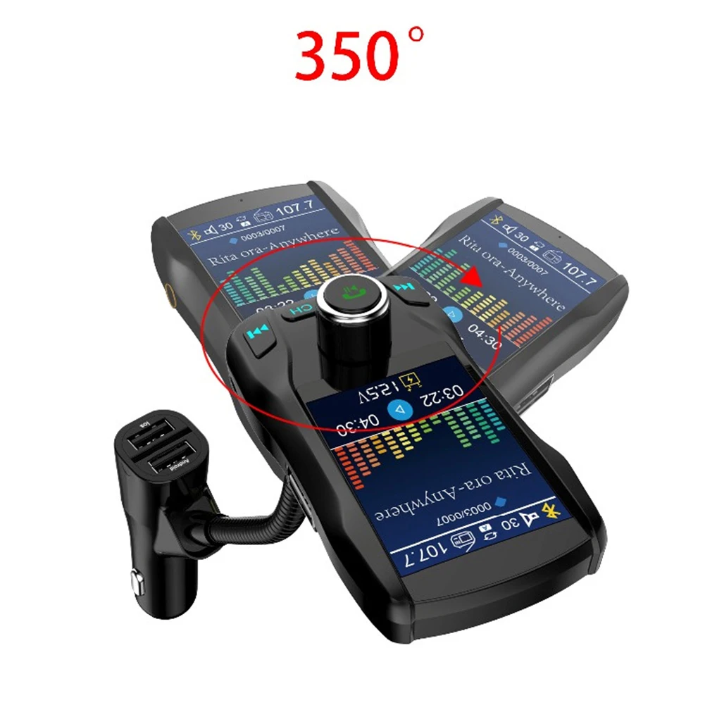 

New Car MP3 Player FM Transmitter Bluetooth 5.0 Bluetooth Hands-free Car Bluetooth MP3 Player Car MP3 Player FM39