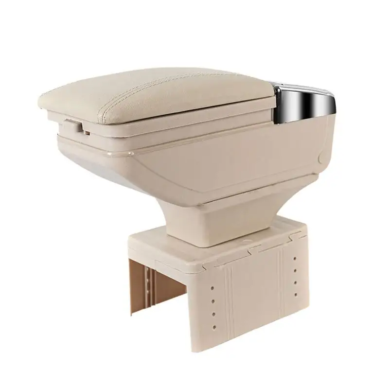 

Car Armrest Organizer Multifunctional Foldable DIY Storage Box Car Center Console Seat Organizer For Water Cup Tissue Keys