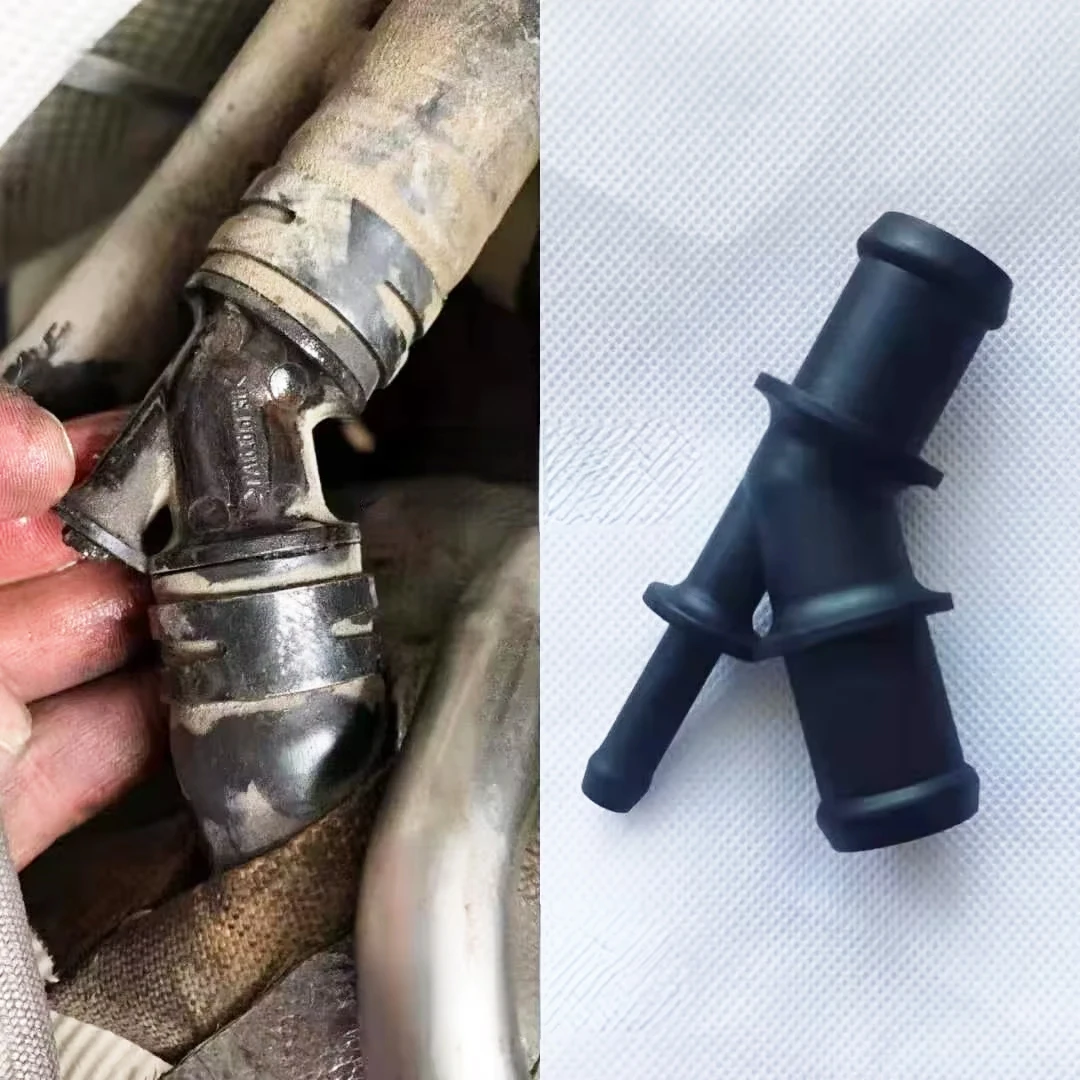 

Для Volkswagen VW Touareg Porsche Cayenne AUDI Q7 3,6 тройник для водопроводной трубы с подогревом, соединитель для водопроводной трубы