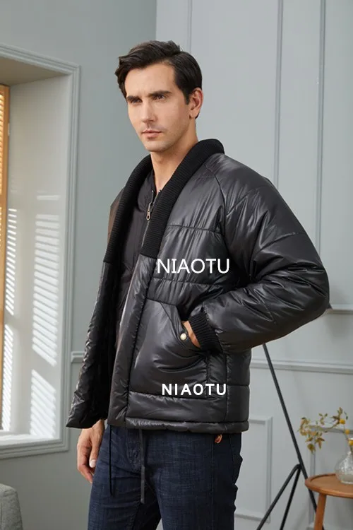 Original Japanese Taoist Robe Jacket Fashionable Down Coat Men's Cotton Padded Non-visvim Dcdt Thick Parka New Arrival