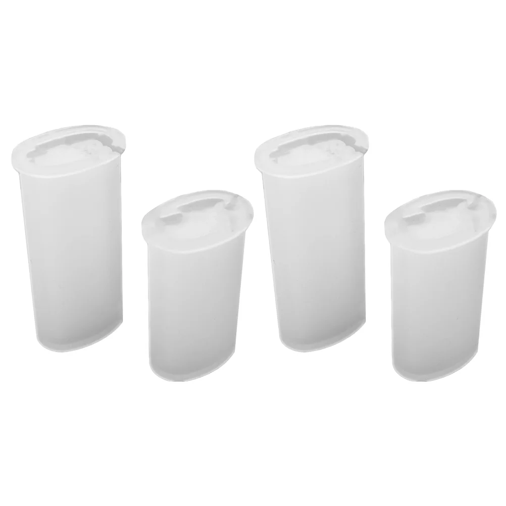 

4 Pcs Lighter Cover Coaster Molds Epoxy Resin Molds Molds Resin Protective Cover Mold Crafts Jewelery Holder