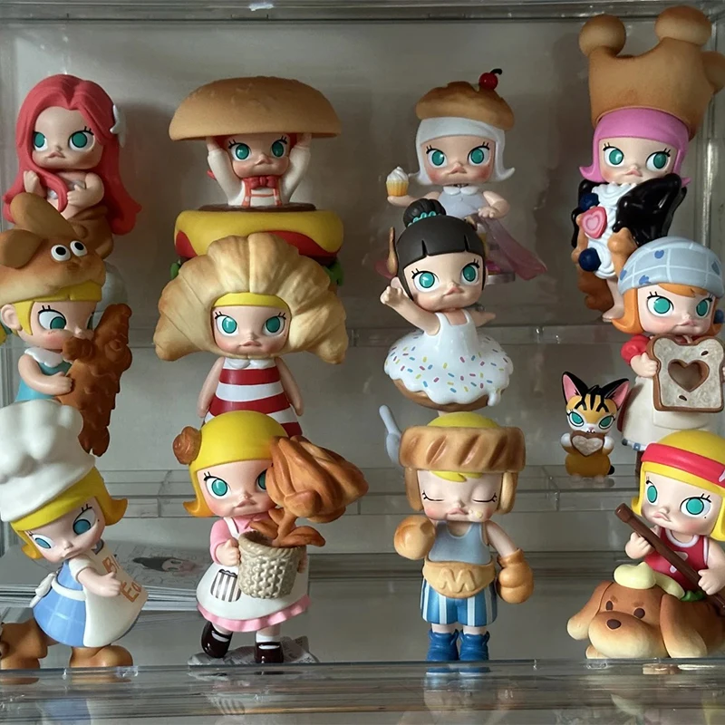 2024 оригинальная новая фигурка Molly Baking Time серия Carb Lover коробка Breadhead кукла