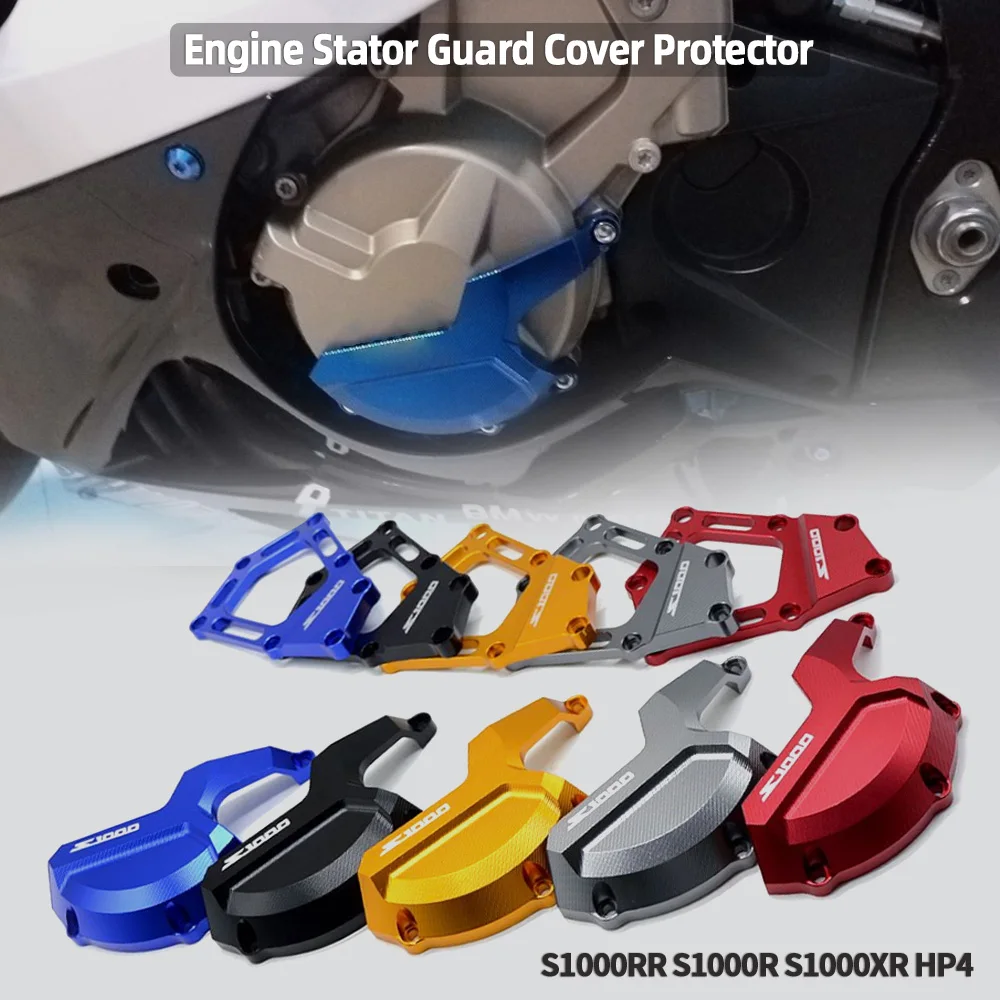 

Motorcycle Engine Stator Guard Cover Protector Side Case Slider For BMW S1000RR HP4 S1000R S 1000 RR S1000 R S1000XR 2009-2018