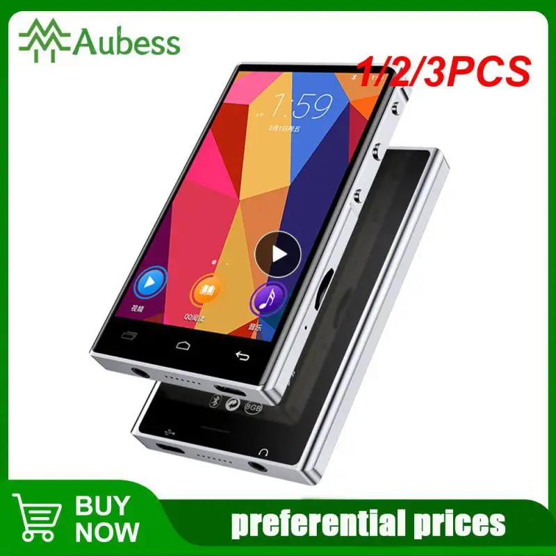 

1/2/3 шт., MP4-плеер с сенсорным IPS экраном 4,0 дюйма, 5,0 дюйма