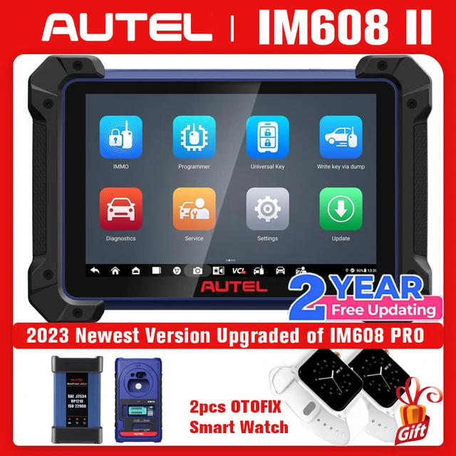 Autel MaxiIM IM608 II IMMO Key Fob Programming Tool 2 Years Updates Updated of IM608PRO XP400PRO Key Programmer Diagnostic Tool 1