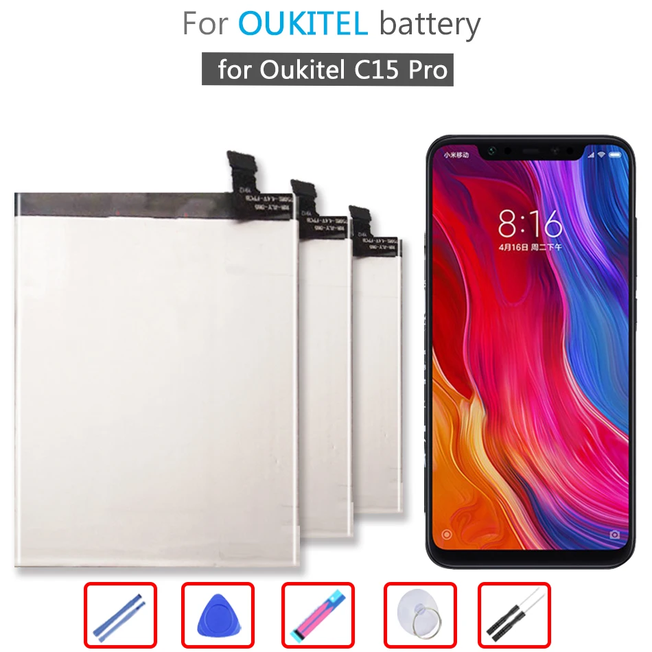 

Аккумулятор 3200 мАч для Oukitel C15 Pro C15Pro мобильный телефон Li-Ion Bateria