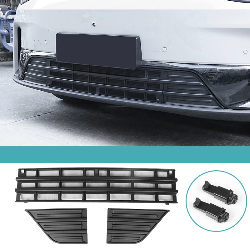 

Для Leapmotor C10 C16 автомобильный Стайлинг, передняя решетка, защита от насекомых, сетка, пылезащитная крышка, автоматический воздухозаборник, внешние аксессуары