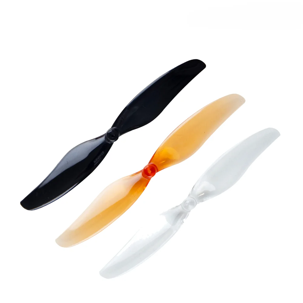 

24PCS 12Pairs Gemfan 75mm 2-Blade PC Propeller 1mm 1.5mm for DJI Tello FPV Freestyle 3inch Toothpick Drone Replacement DIY Parts