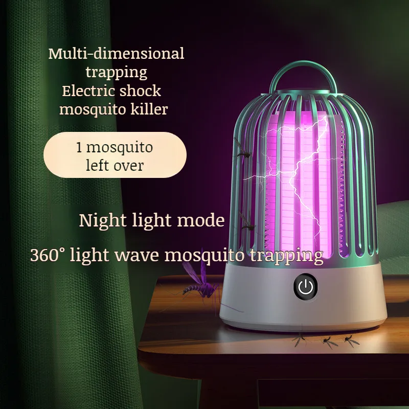 Портативная противомоскитная заслонка со встроенным датчиком для кемпинга на