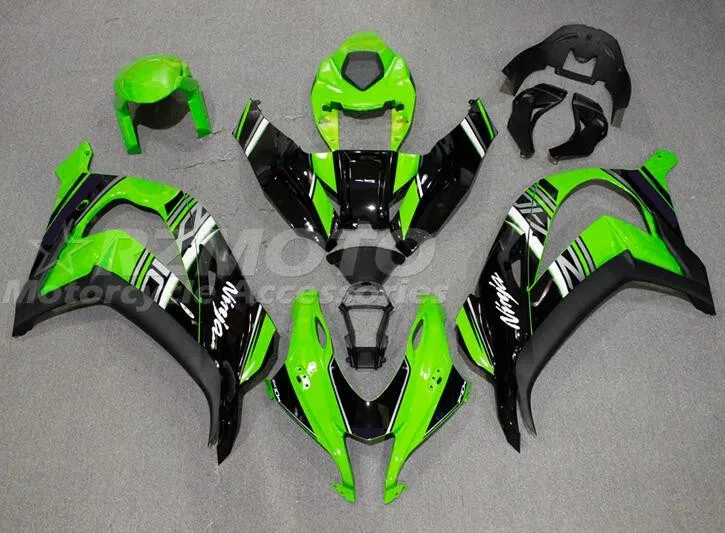 

Стильные новые комплекты обтекателей из АБС-пластика, подходят для Kawasaki Ninja ZX-10R ZX10R 2016 2017 2018 2019 16 17 18 19, комплект кузова зеленого цвета
