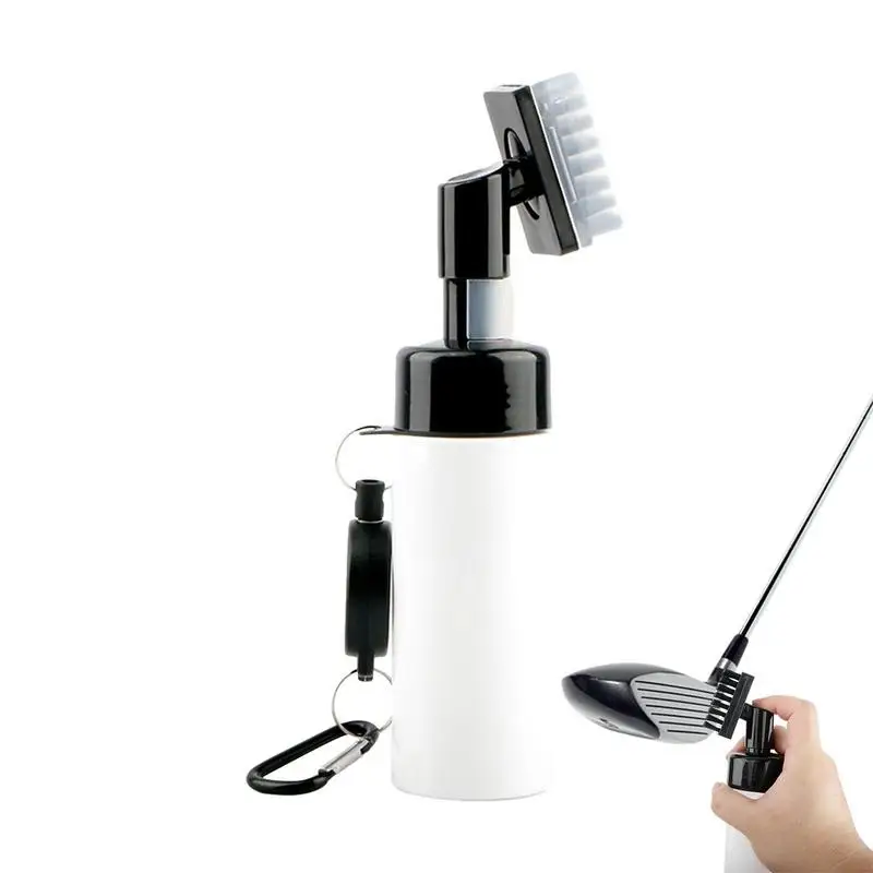 

Чистящая Щетка для гольф-клубов, диспенсер для воды, удобный очиститель паза, большая емкость, эффективный выдвижной шнур, портативный