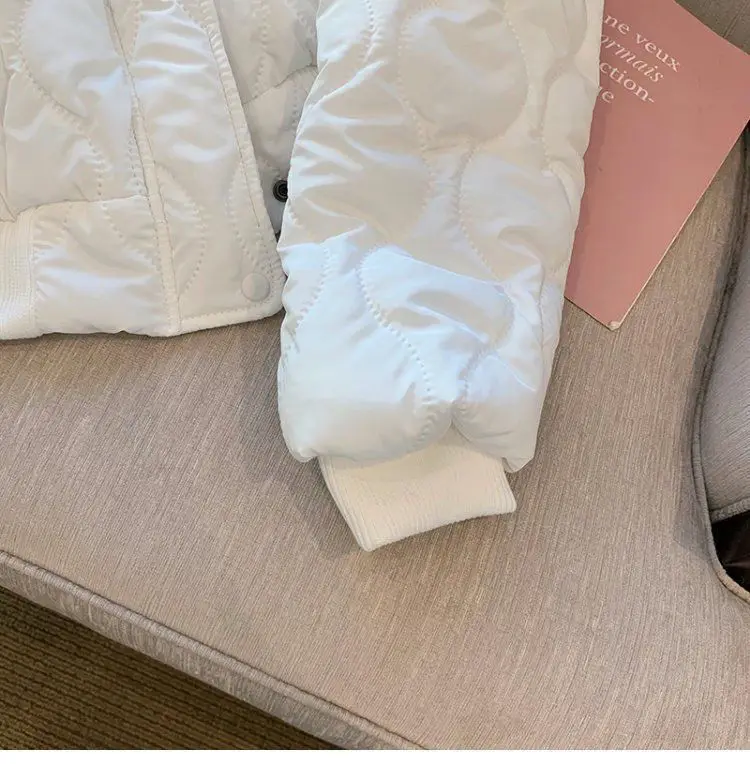 Women Cotton Clothes Jacket Fashion Solid Thick Warm Winter Coat Casual Cotton-padded Parkas Outwear Korean Style