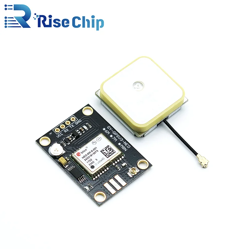 

GY-NEO6MV2 New NEO-6M GPS Module NEO6MV2 With Flight Control EEPROM MWC APM2.5 Large Antenna For Arduino
