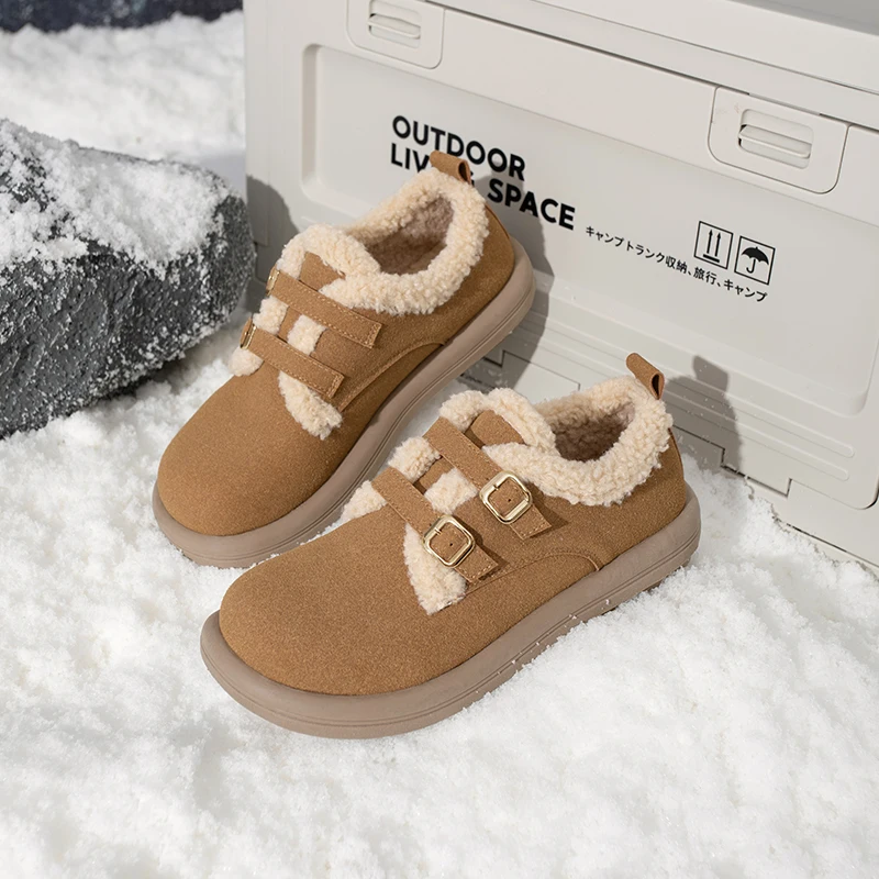 Женские туфли TuoPin на осень и зиму новые женские без шнуровки лоферы из хлопка