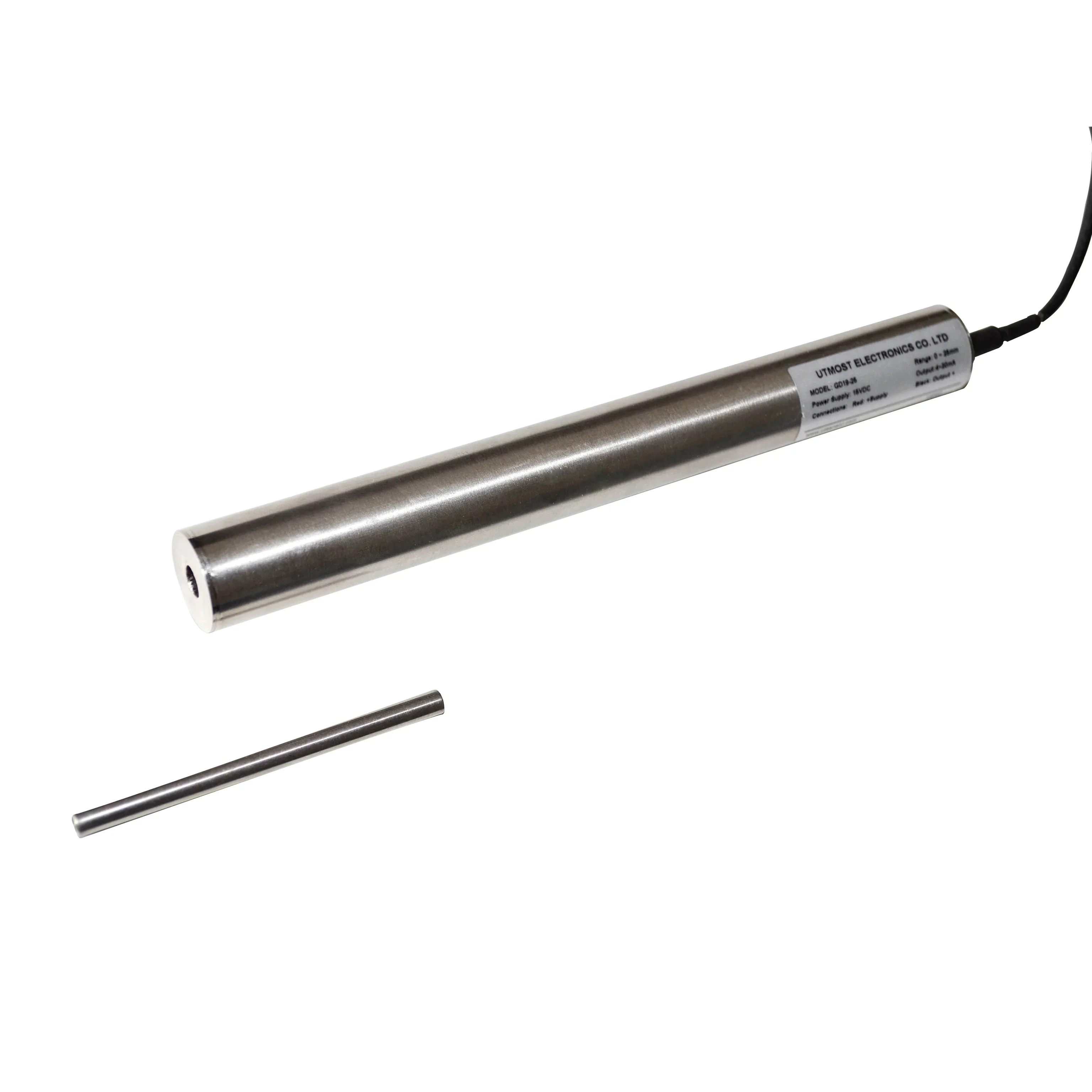 Высокая точность Бесплатный Железный сердечник 0-10 в 4-20 мА Выход Датчик положения