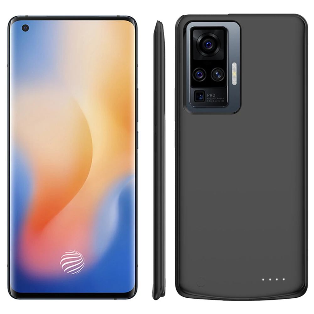 

NTSPACE Battery Charger Cases For VIVO X50 Pro Charging Case 6800mAh External Battery Power Case For VIVO X50 Power Bank Case