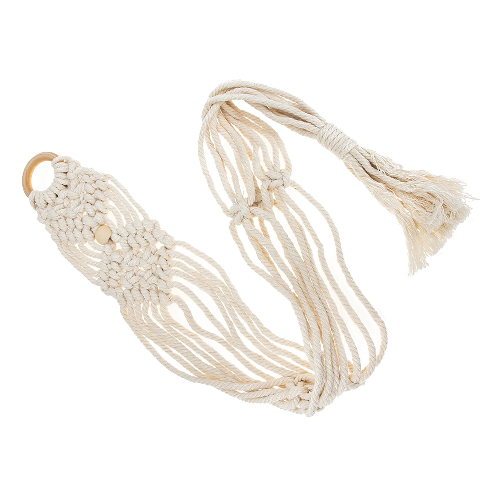 

Wall Hanging Decor Macrame Ukulele Hanger Mount Clothes Rack Stand Holder Eleguitar Handwoven Instrument