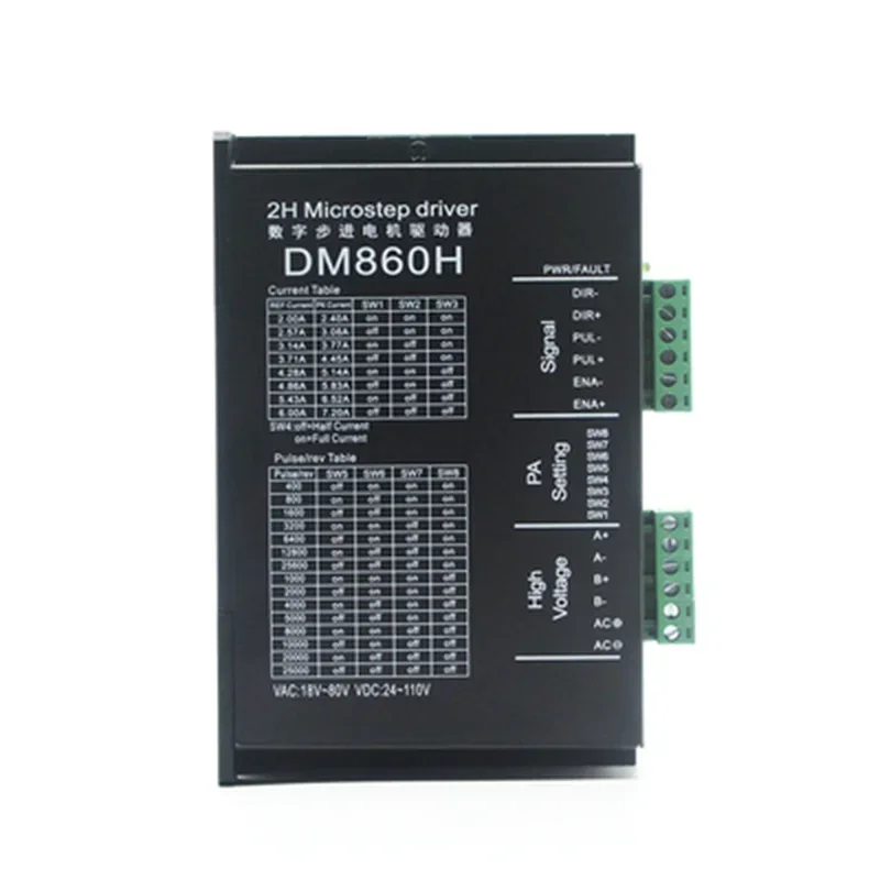 3-осевой фрезерный станок с ЧПУ шаговый двигатель Nema 34 + сервопривод DM860H 4-осевая