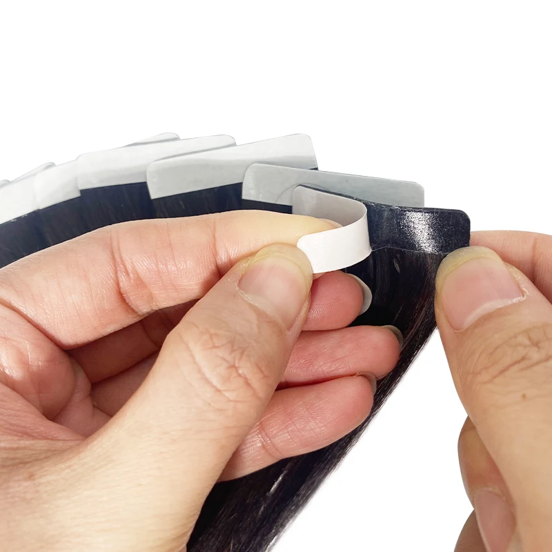 Лента для наращивания волос Remy 100% натуральные человеческие волосы женщин