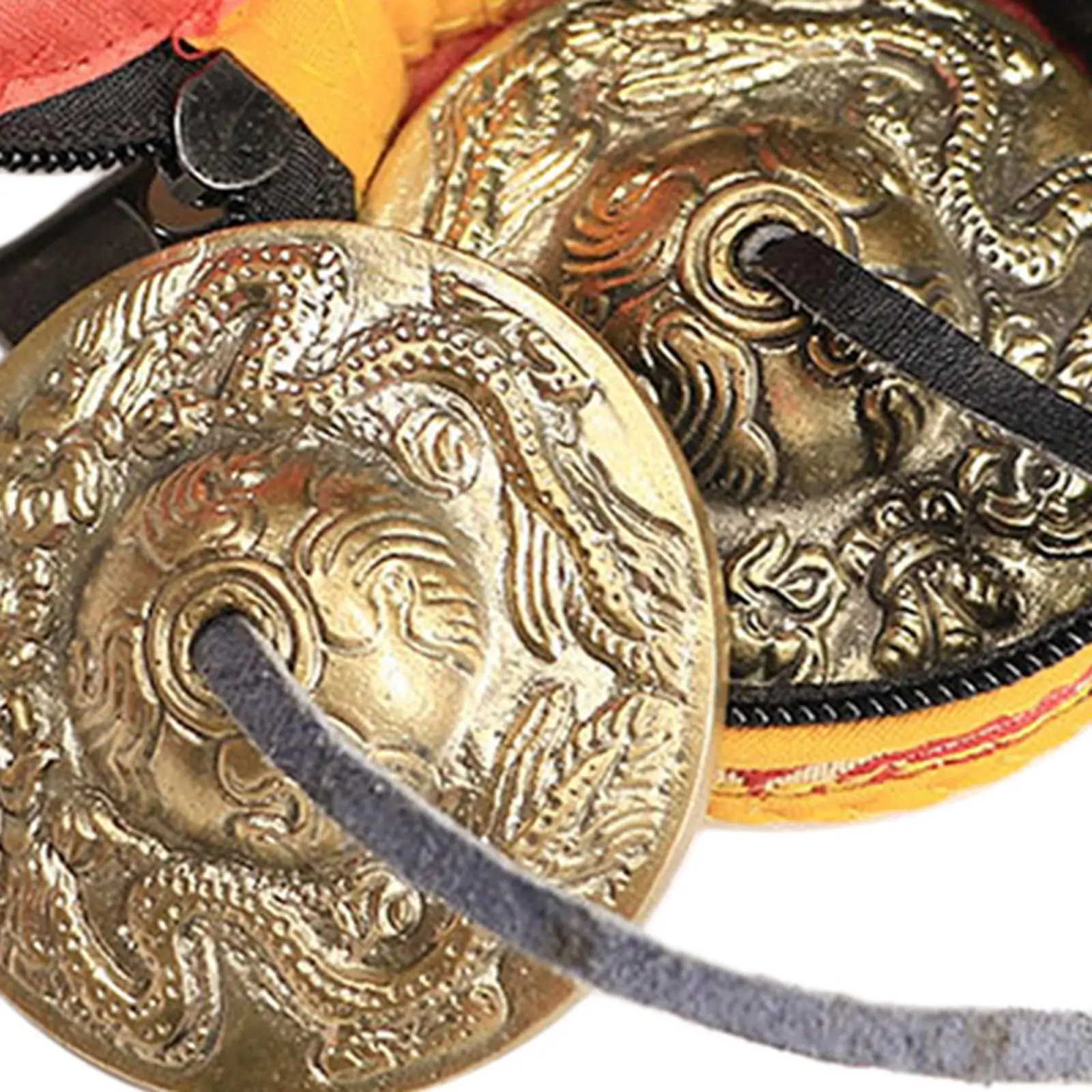 Тибетские тарелки Тинша небольшого размера с сумкой для хранения легкий вес