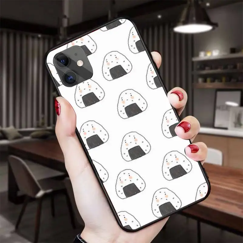 YNDFCNB чехол для телефона с иллюстрацией суши Iphone 11 12 13 Pro Max 5s 6s 7 8 Plus X Xr Xs Se 2020 Mini |